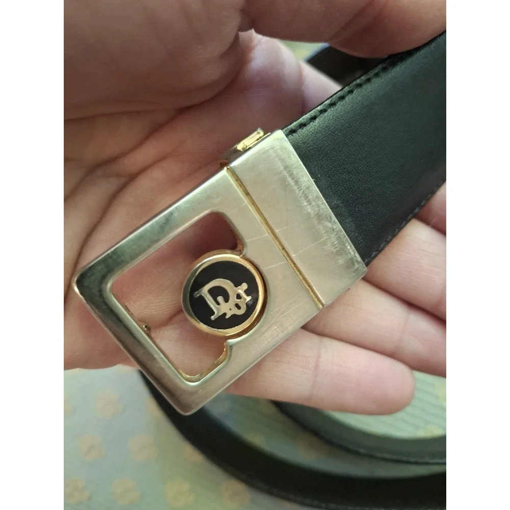 Vintage Dior Belt Removable Buckle Interchangeable Belt No Size Unisex *Read*